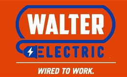 WALTER ELECTRIC WIRED TO WORK. trademark