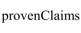 PROVENCLAIMS trademark