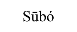 SUBÓ trademark