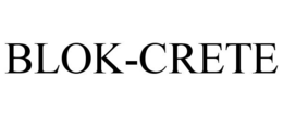 BLOK-CRETE trademark