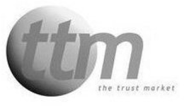 TTM THE TRUST MARKET trademark