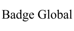 BADGE GLOBAL trademark