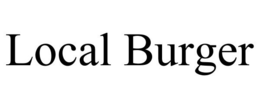 LOCAL BURGER trademark