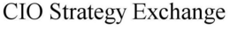 CIO STRATEGY EXCHANGE trademark