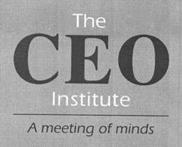 THE CEO INSTITUTE A MEETING OF MINDS trademark