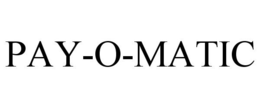 PAY-O-MATIC trademark