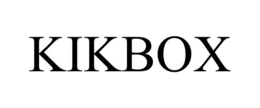 KIKBOX trademark
