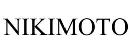 NIKIMOTO trademark