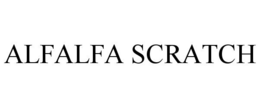 ALFALFA SCRATCH trademark