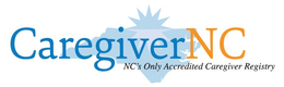 CAREGIVERNC NC'S ONLY ACCREDITED CAREGIVER REGISTRY trademark