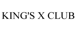 KING'S X CLUB trademark
