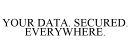 YOUR DATA. SECURED. EVERYWHERE. trademark