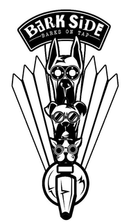 BARK SIDE BARKS ON TAP trademark