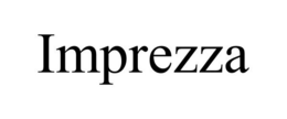 IMPREZZA trademark