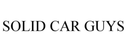 SOLID CAR GUYS trademark