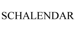 SCHALENDAR trademark