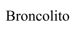 BRONCOLITO trademark