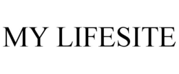 MY LIFESITE trademark