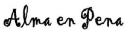 ALMA EN PENA trademark