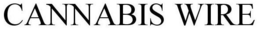 CANNABIS WIRE trademark