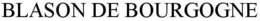 BLASON DE BOURGOGNE trademark