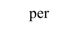 PER trademark
