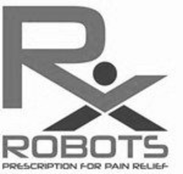 RX ROBOTS PRESCRIPTION FOR PAIN RELIEF trademark