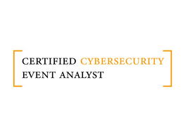 CERTIFIED CYBERSECURITY EVENT ANALYST trademark