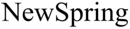 NEWSPRING trademark