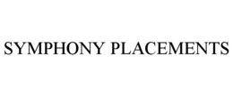 SYMPHONY PLACEMENTS trademark