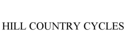 HILL COUNTRY CYCLES trademark