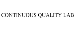 CONTINUOUS QUALITY LAB trademark