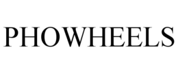 PHOWHEELS trademark