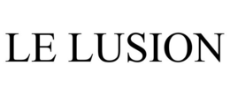 LE LUSION trademark