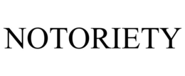 NOTORIETY trademark