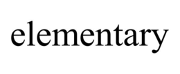 ELEMENTARY trademark