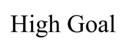 HIGH GOAL trademark