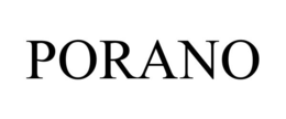 PORANO trademark