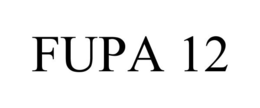 FUPA 12 trademark