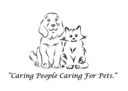 "CARING PEOPLE CARING FOR PETS." trademark