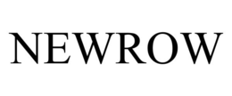 NEWROW trademark