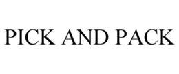 PICK AND PACK trademark