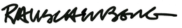 RAUSCHENBERG trademark