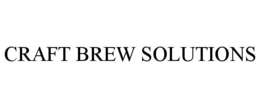 CRAFT BREW SOLUTIONS trademark