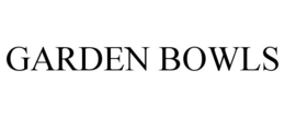 GARDEN BOWLS trademark