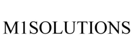 M1SOLUTIONS trademark