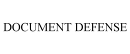 DOCUMENT DEFENSE trademark