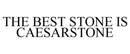 THE BEST STONE IS CAESARSTONE trademark