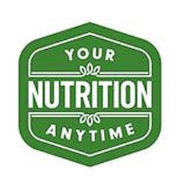 YOUR NUTRITION ANYTIME trademark