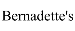BERNADETTE'S trademark